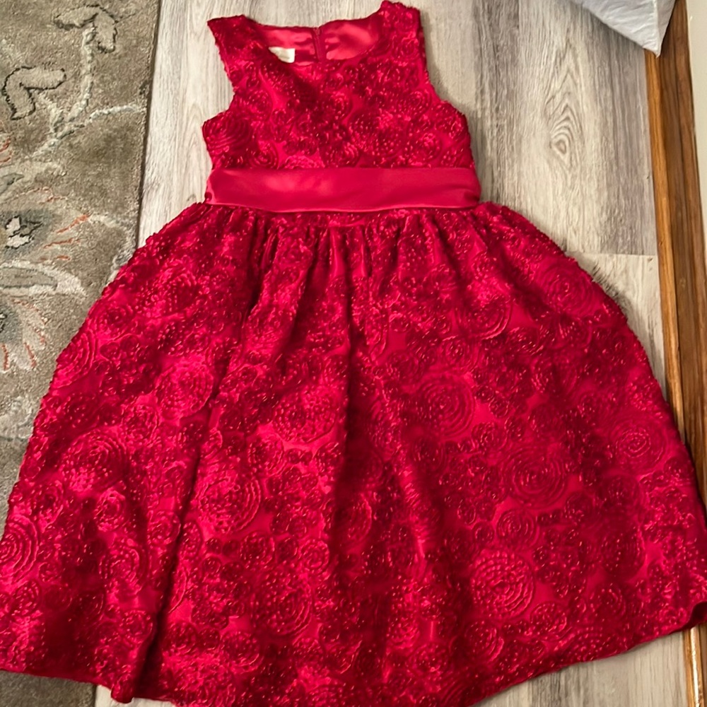 Girls Formal Red Dress